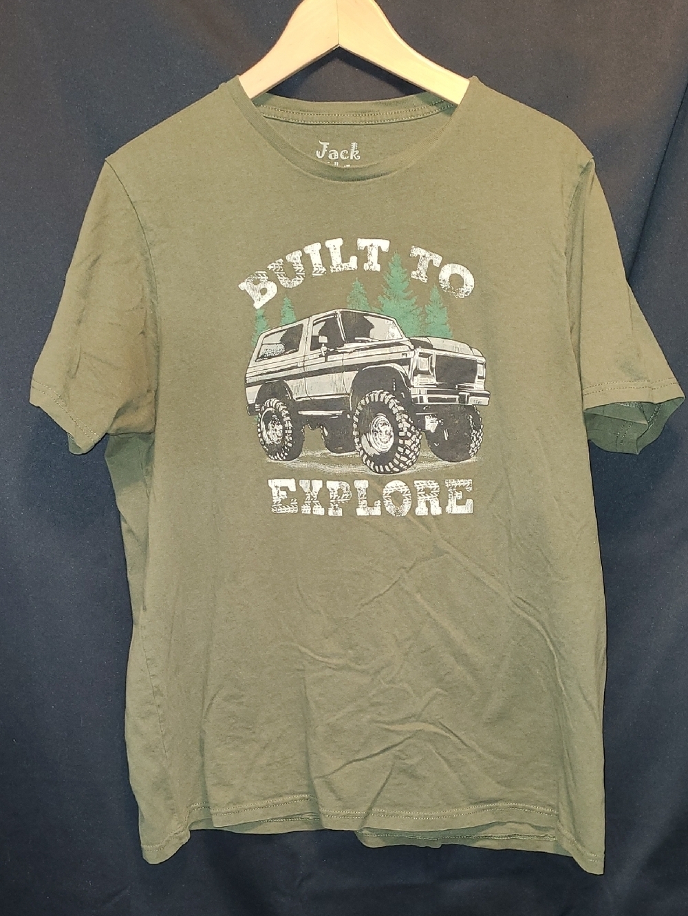 Ford Bronco T-shirt Mens Graphic Tee